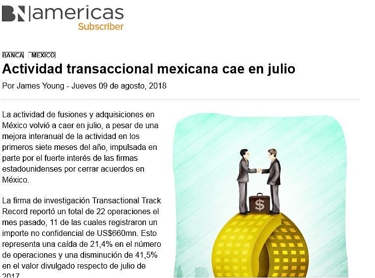 Actividadtransaccionalmexicanacaeenjulio